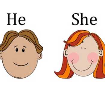 انگلیسی دومی ها  (she/he)